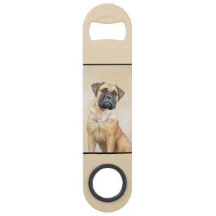 Bullmastiff Peinture - Joli chien d'origine art