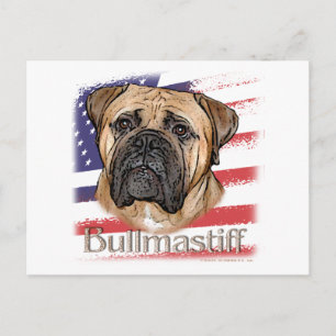 Bullmastiff Postkarte