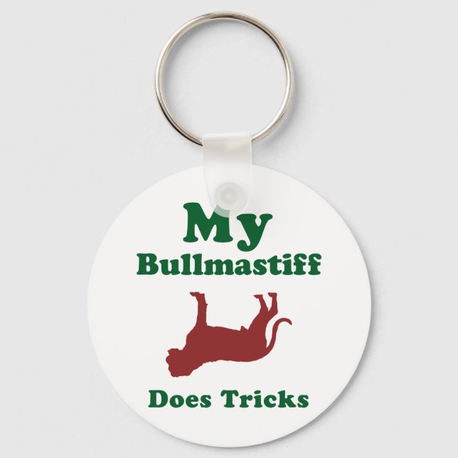 Bullmastiff Schlüsselanhänger (Vorderseite)