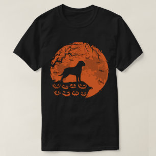 Bullmastiff und MondHalloween Hund Lover Geschenk T-Shirt