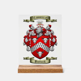 Bullock Coat Acrylschild