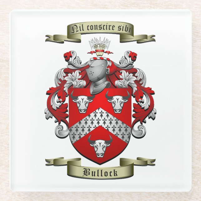 Bullock Coat Glasuntersetzer (Vorderseite)