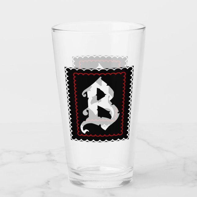 Bullpew-Block solo initial Glas (Vorderseite)
