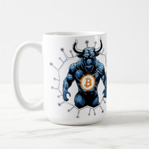 Bullrun crypto bull bitcoin kaffeetasse
