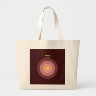 Bulls Eye — 90er Maximalist-Taschentuch | Retro Jumbo Stoffbeutel