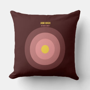 Bulls Eye — 90er Maximalist Wurfkissen   Retro Kissen