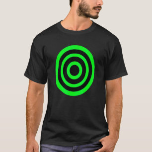 Bullseye Britische Rundscheibe Dart Board Bulls Ey T-Shirt