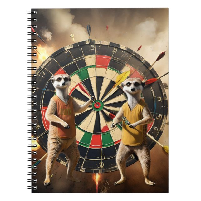 Bullseye Burrow: Meerkat Dart League, Notizblock (Vorderseite)