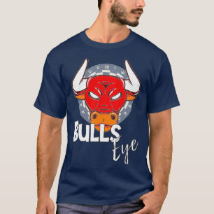 Bullseye Dartboard Funny Darts Player Geschenk T-Shirt