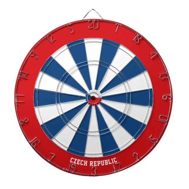 Bullseye der Tschechischen Republik Dartscheibe (vorne)