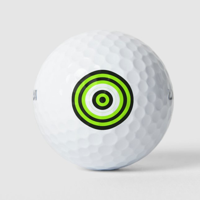 Bullseye Golfball (Vorderseite)