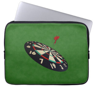 Bullseye (Green Denim Darts Destination Bullseye), Laptopschutzhülle