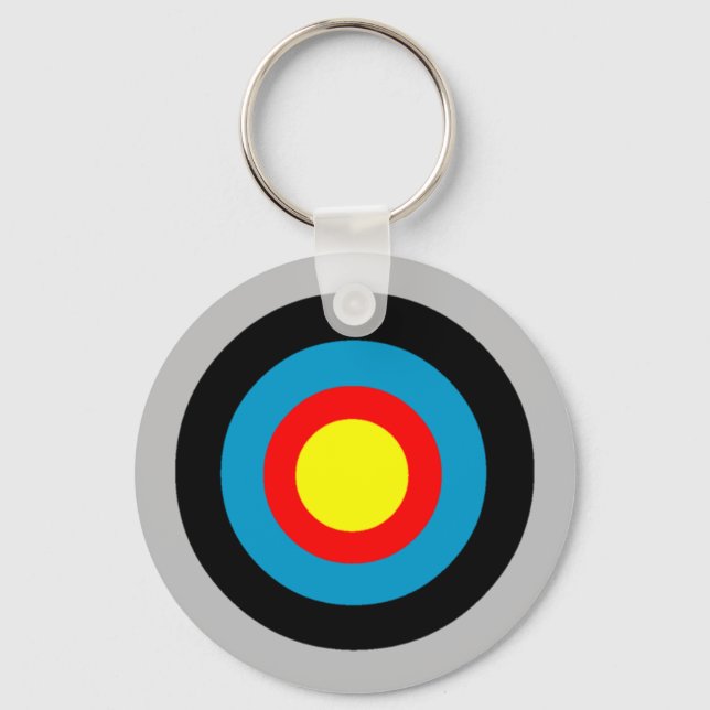 Bullseye Schlüsselanhänger (Vorderseite)