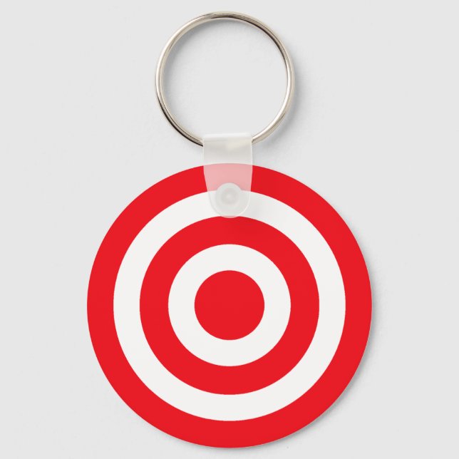 Bullseye-Schlüsselanhänger Schlüsselanhänger (Vorderseite)