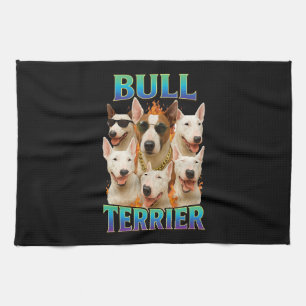 Bullterrier geschirrtuch