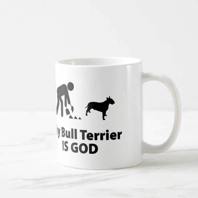 Bullterrier Kaffeetasse (Rechts)
