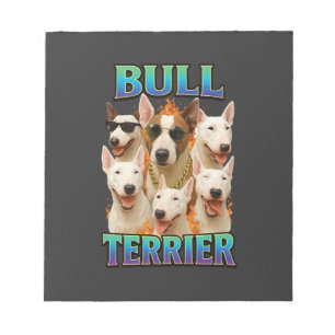 Bullterrier notizblock