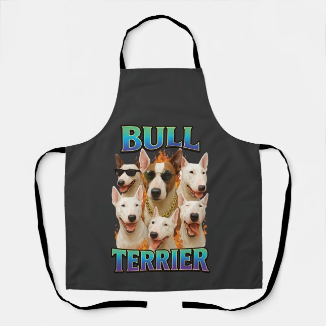 Bullterrier  schürze (Vorderseite)