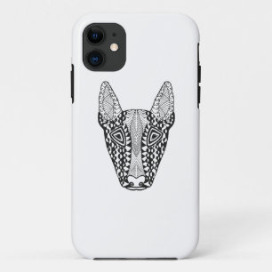 Bullterrier-Skizze Case-Mate iPhone Hülle