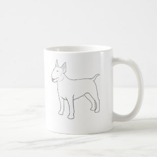 Bullterrier TYRANN-MÄDCHEN komplett Kaffeetasse