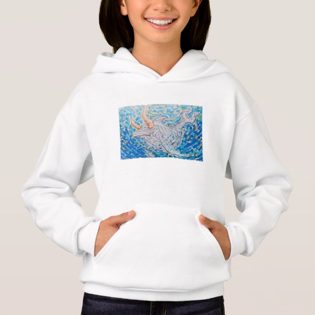 Bullwhale Hoodie (Vorderseite)
