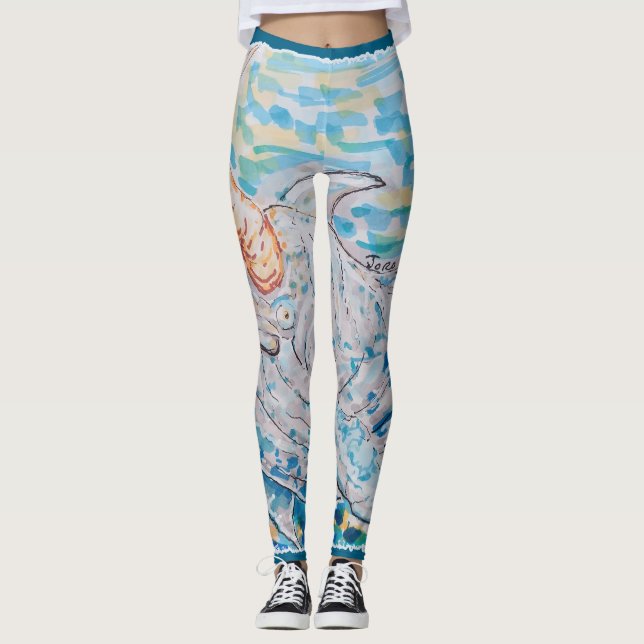 Bullwhale Leggings (Vorderseite)