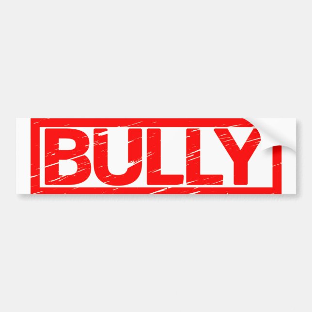 Bully Briefmarke Autoaufkleber (Vorne)