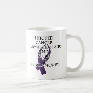 Bully Cancer (Lila Band) Kaffeetasse