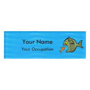 Bully Fish Namenschild