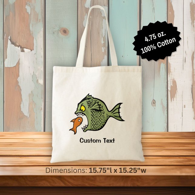 Bully Fish Tote Bag Tragetasche (Von Creator hochgeladen)
