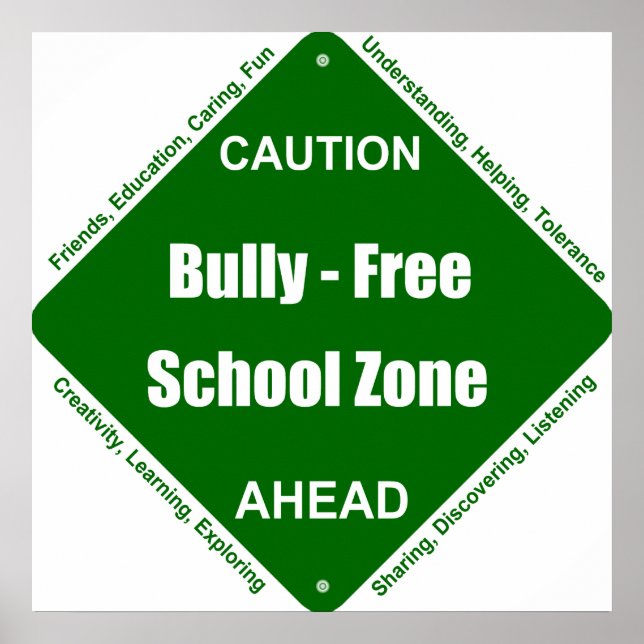 Bully - Free School Poster (Vorne)