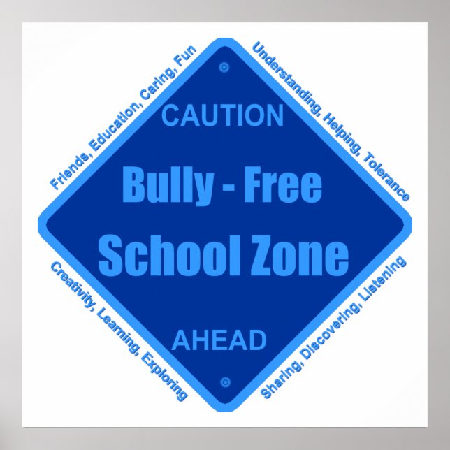 Bully - Free School Poster (Vorne)