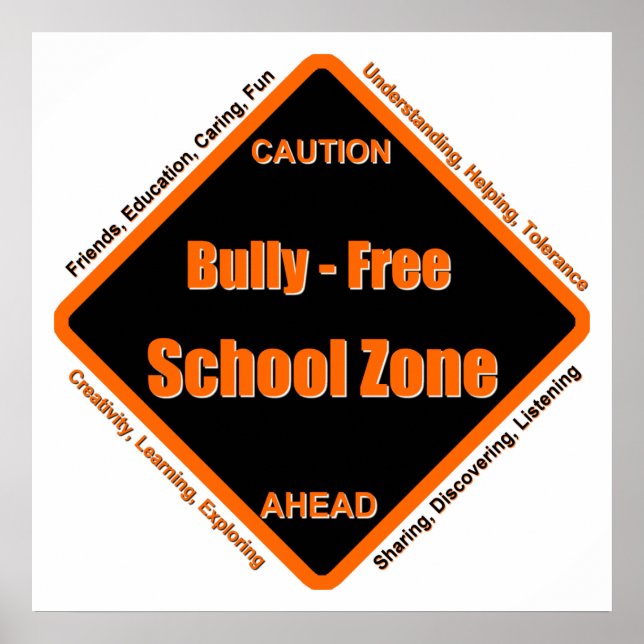 Bully - Free School Poster (Vorne)