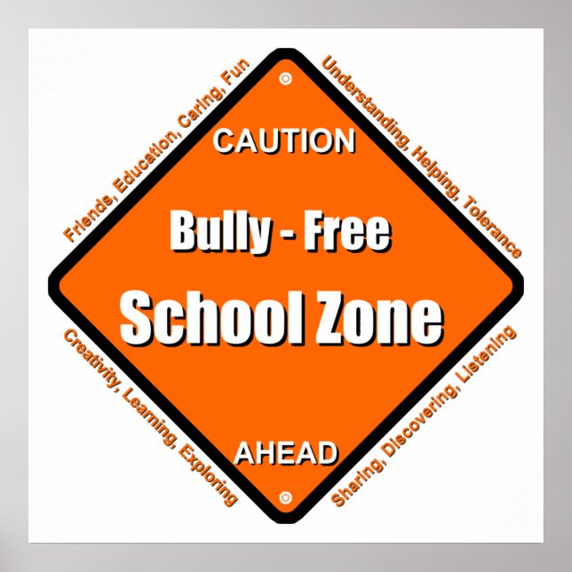 Bully - Free School Poster (Vorne)