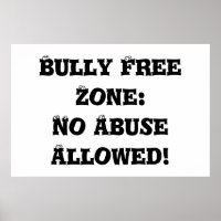 Bully Free Zone: Kein Missbrauch erlaubt - Anti Bu