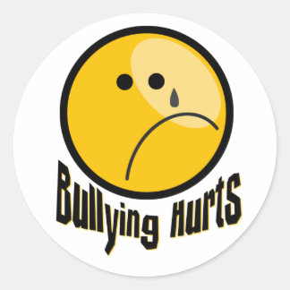 Bullying Hurrikane Runder Aufkleber