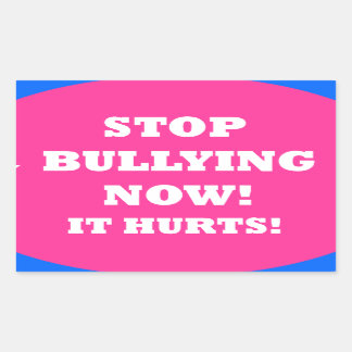 BULLYING.png Rechteckiger Aufkleber