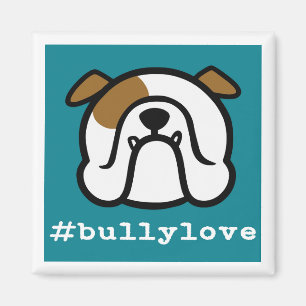 #bullylove - Bulldog Liebe! Bulldog-Magnet Magnet