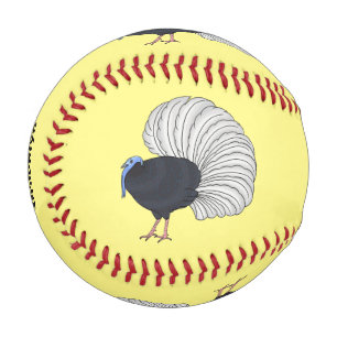 Bulwers faszinierende Cartoon-Abbildung Baseball