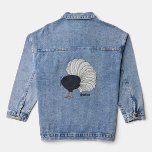 Bulwers faszinierende Cartoon-Abbildung Jeansjacke