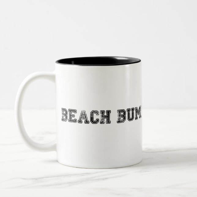 Bum-Logo Zweifarbige Tasse (Links)