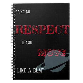 Bum Repellent Book Notizblock