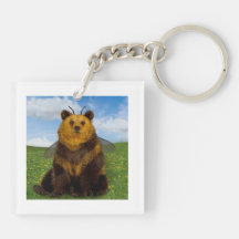 Bumble Bear dans le champ de Dandelion