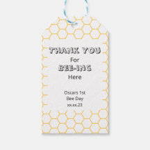 Bumble Bee Birthday Party Vielen Dank für Ihre Unt