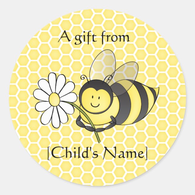 Bumble Bee Goodie Sticker sac (Devant)