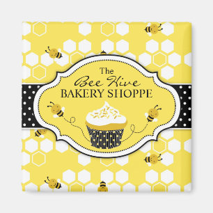 Bumble Bee Magnet SQBIZ