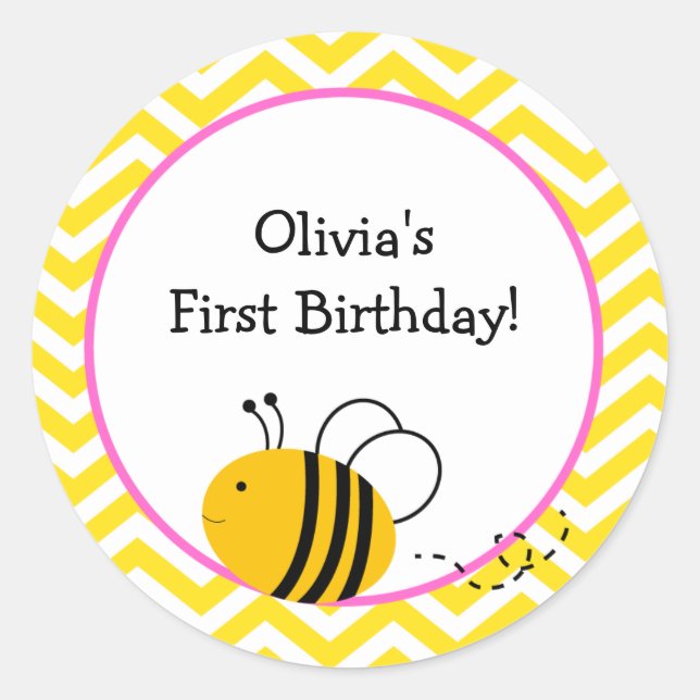 Bumble Bee Stickers (Devant)