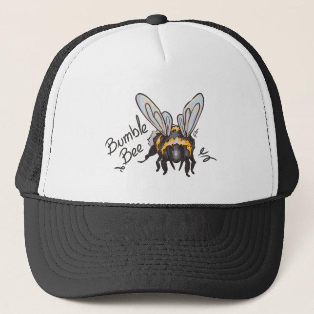 Bumble Bee  Truckerkappe (Vorderseite)