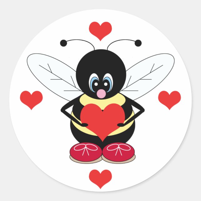 Bumblebee avec Stickers Coeur (Devant)