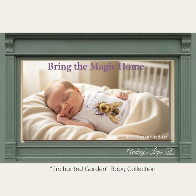 Bumblebee Baby T-Shirt | Whimsical Bee Happy (Von Creator hochgeladen)